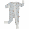 Girls Baseball Ruffle Double Zipper Romper
