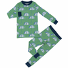 Boys Green Umbrella Loungewear Set