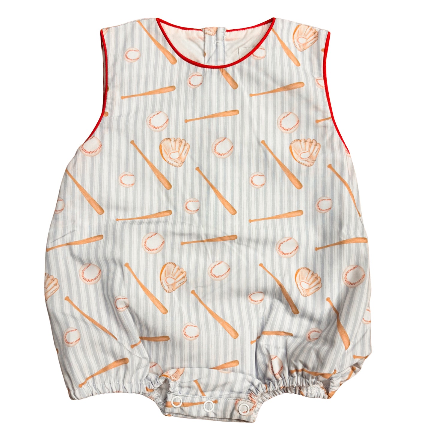 Boys Baseball Collar Bubble