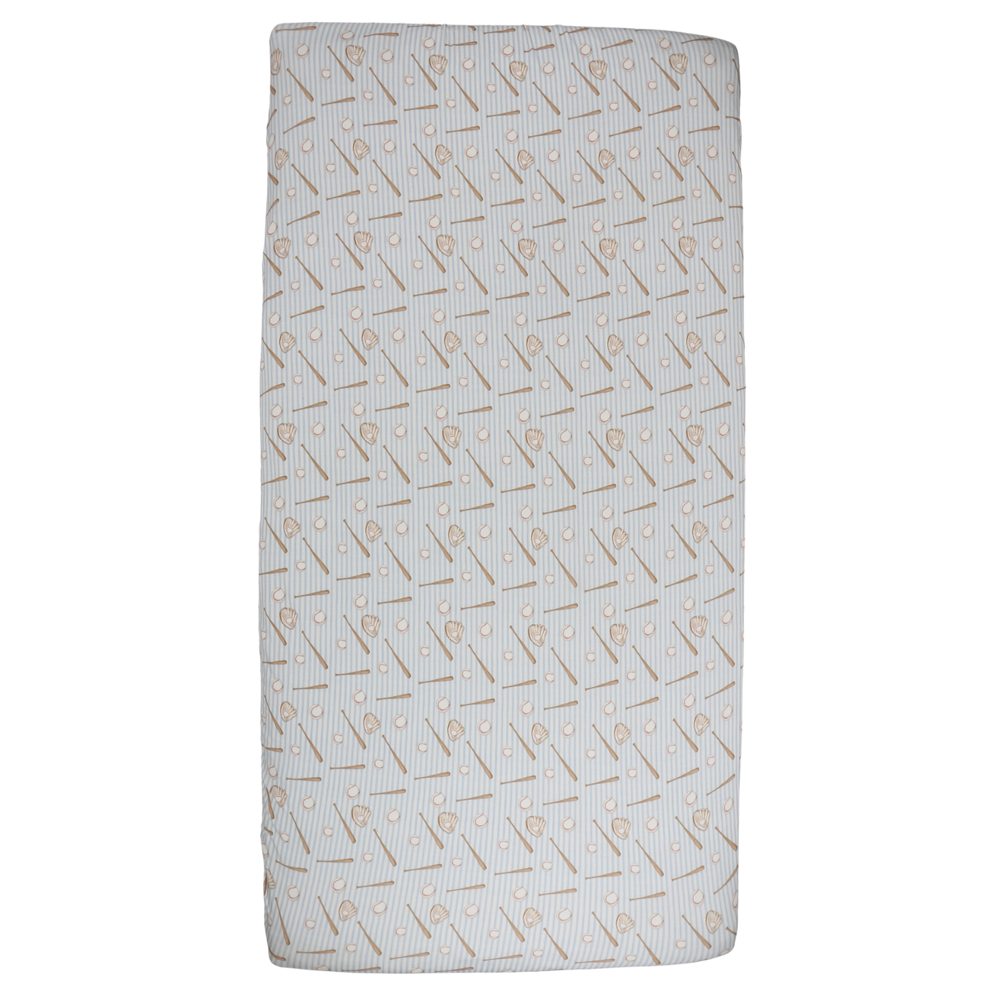 Boys Baseball Crib Sheets