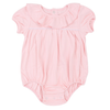 Girls Pastel Pink Cotton Bubble
