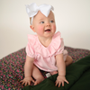 Girls Pastel Pink Cotton Bubble