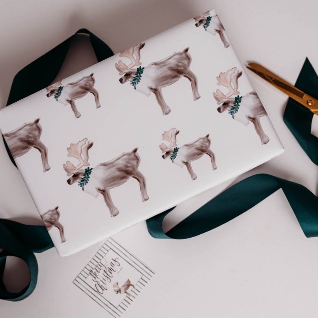 Caribou Gift Wrap