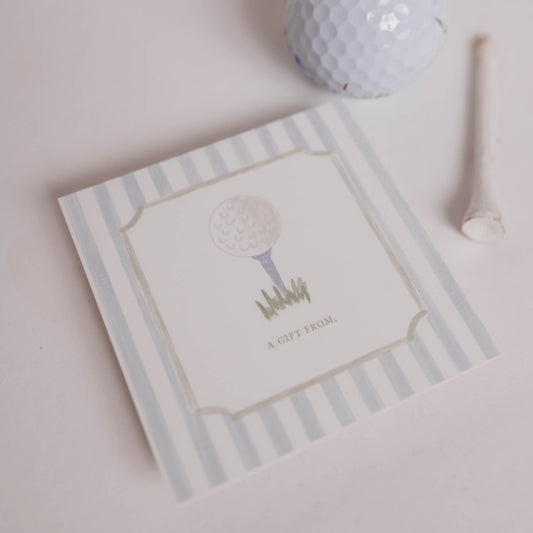 Golf Ball Gift Tags