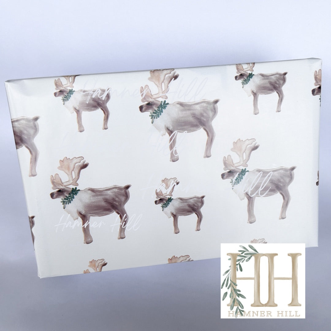 Caribou Gift Wrap