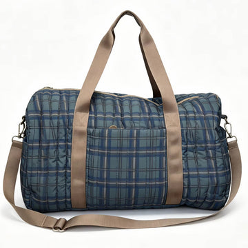 Cabin Cozy Quilted Duffle Bag
