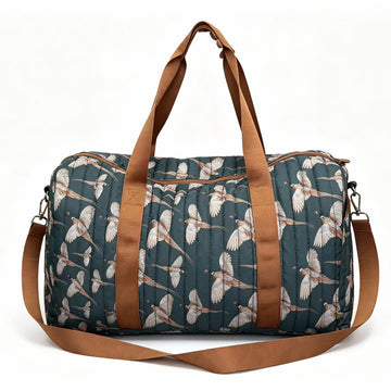 Pheasant Quilted Duffle Bag