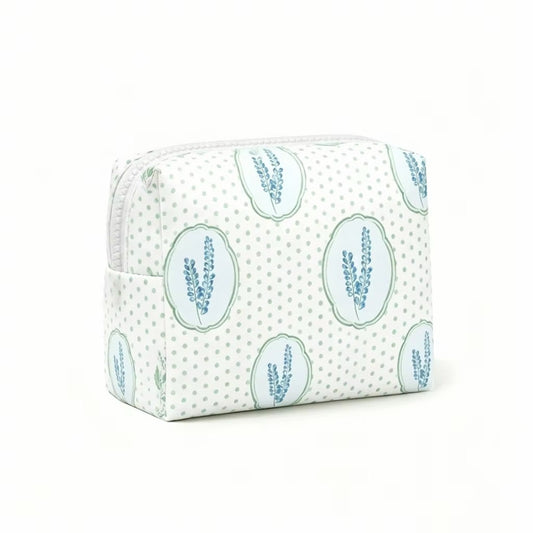 Blue Bonnet Cosmetic/Tote Bag