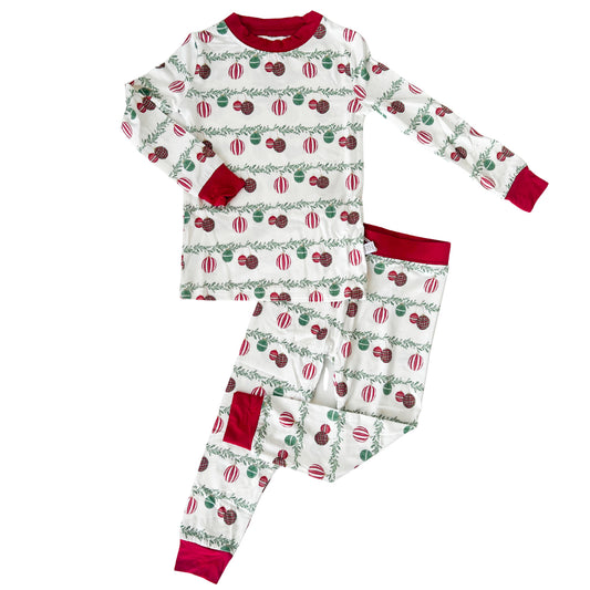 Boys Noel Ornaments Loungewear Set
