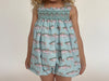 Girls Trout Smocked Bubble