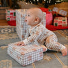 Boys Beary Merry Zipper Romper