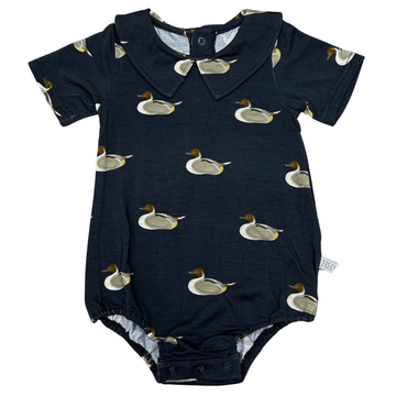 Boys Pintail Duck Bamboo Collared Bubble
