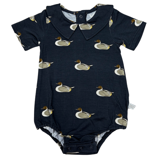 Boys Pintail Duck Bamboo Collared Bubble