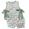 Girls Trout Tie Bloomer Set