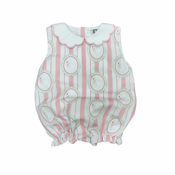 Girls Swan Scalloped Collar Bubble