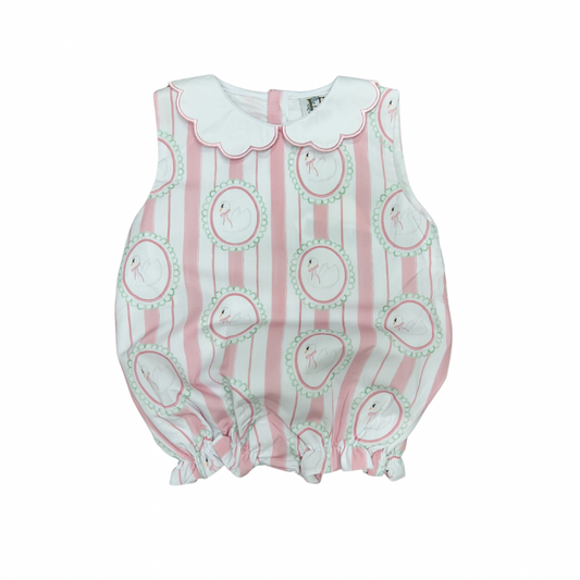 Girls Swan Scalloped Collar Bubble