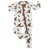 Boys Quail Double Zipper Romper