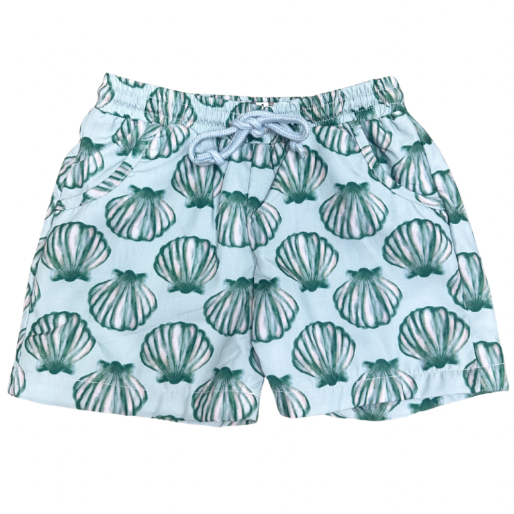 Boys Seashell Swim Trunks