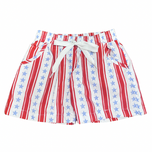Boys Stars and Stripes  Swim Trunks