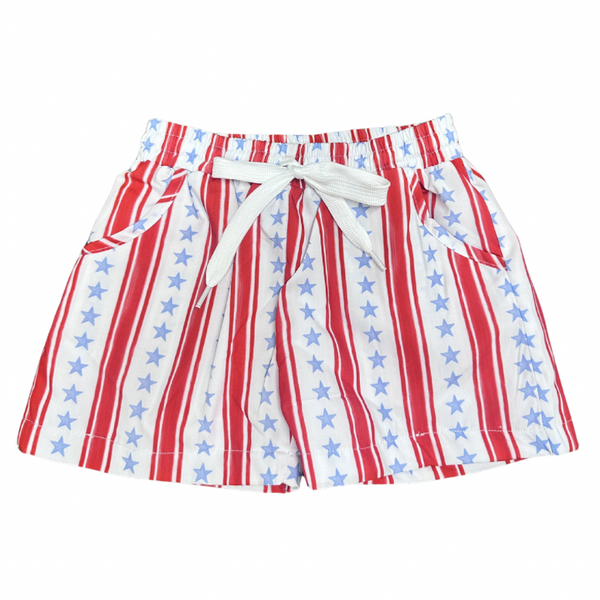 Boys Stars and Stripes  Swim Trunks