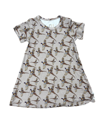 Girls Pheasant Bamboo Dress
