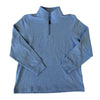 Boys Quarter Zip Light Blue Pullover