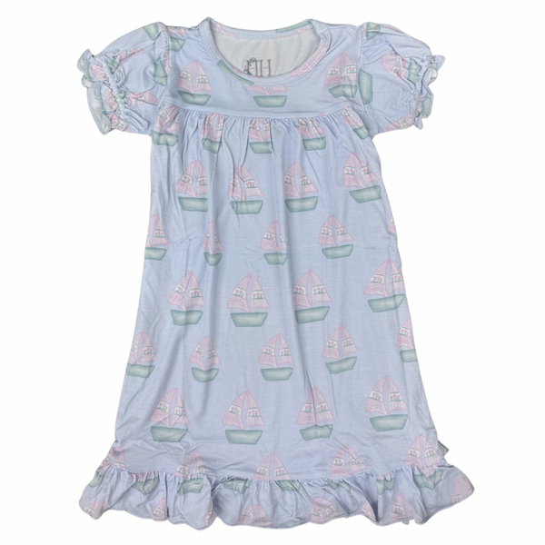 Girls Sailboat Nightgown