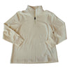 Boys Quarter Zip Cream Pullover