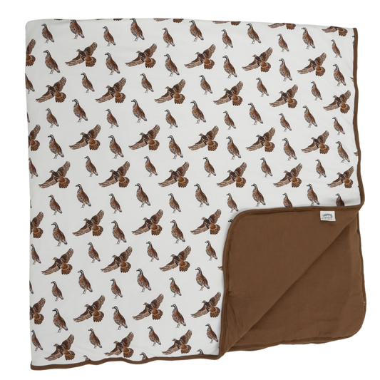 Quail Large Blanket