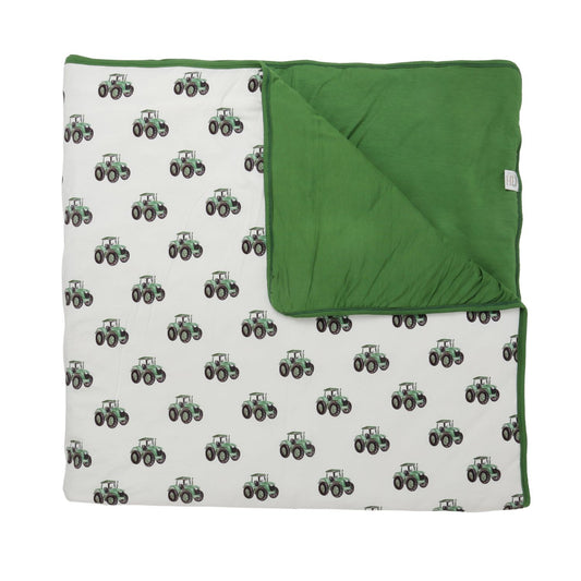 Tractor Stroller Blanket