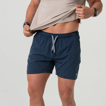 Heather Navy- American Flag Liner