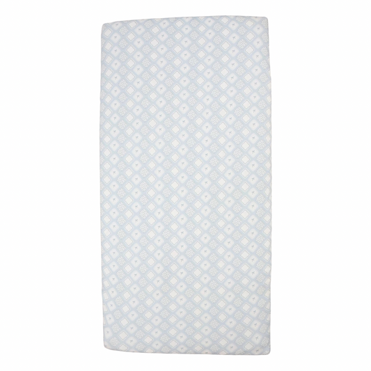 Girls Quilted Bow Patch Crib Sheets