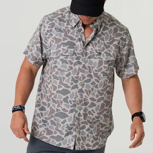 Classic Deer Camo Performance Western Shirt