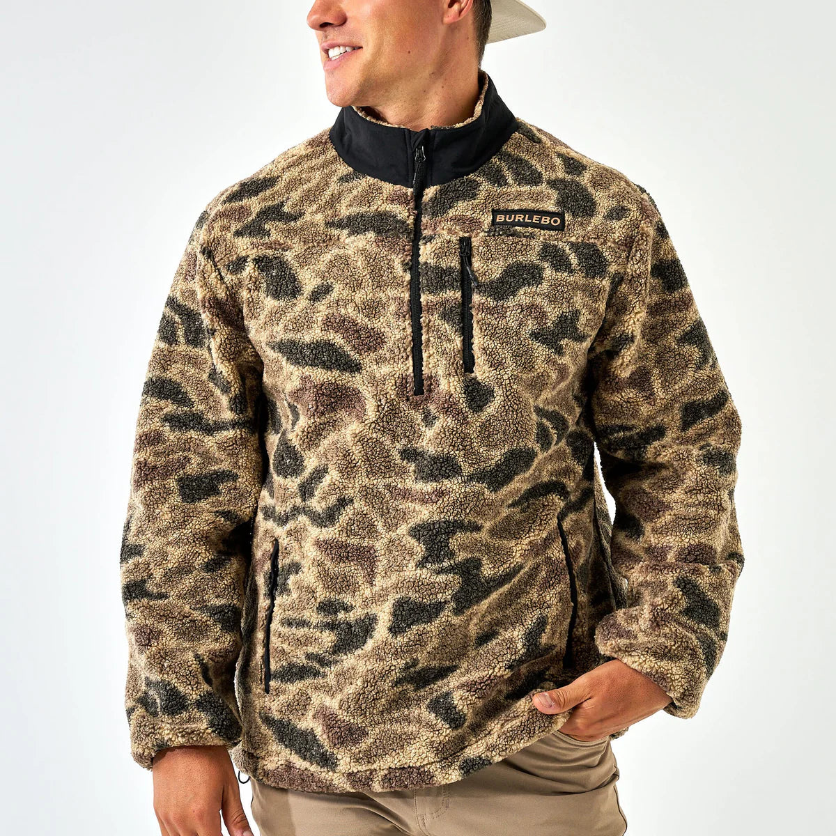 Sherpa - Quarter Zip - Rocky Mountain Camo