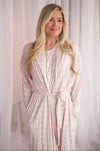 Womens Floral Heart Robe