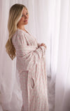Womens Floral Heart Robe
